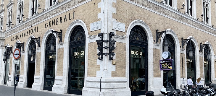 Edares per Boutique Boggi MIlano ROMA