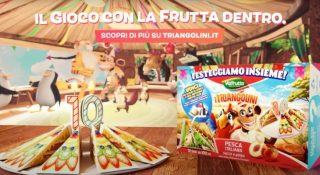 Lanciati sul mercato nel maggio 2014, I Triangolini Valfrutta si apprestano a ce...