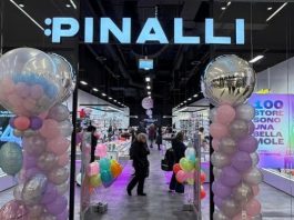 Pinalli apre a Torino il suo 100esimo punto vendita